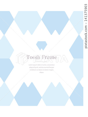Hexagon frame background for dental/dental use Hexagon frame background for dental/dental use 141375903