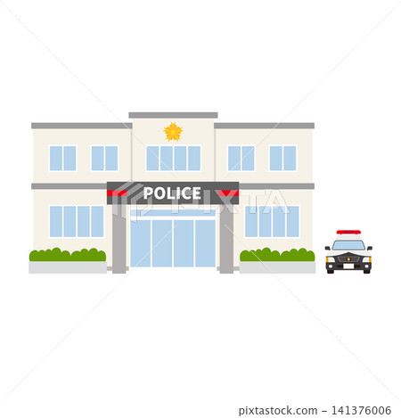 警察局建築示意圖 141376006