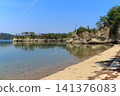 A sandy beach on the north side of Nonoshima Island in the Urado Islands (Shiogama City, Miyagi Prefecture) 141376083