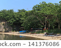 A sandy beach on the north side of Nonoshima Island in the Urado Islands (Shiogama City, Miyagi Prefecture) 141376086
