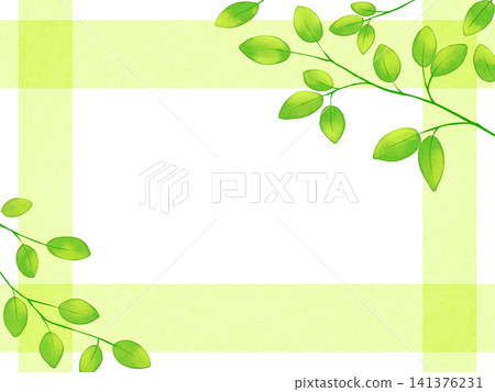 葉框背景 葉框背景 141376231