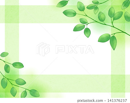 Leaf frame background 141376237