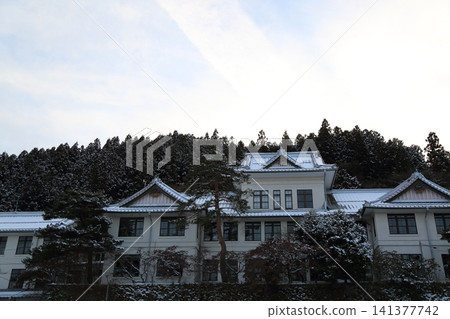 日光市的冬季景色(沿日光街道) 日光市的冬季景色(沿日光街道) 141377742