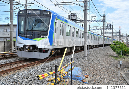 Railway (Private Railway): Tobu Urban Park Line, 80000 series Railway (Private Railway): Tobu Urban Park Line, 80000 series 141377831