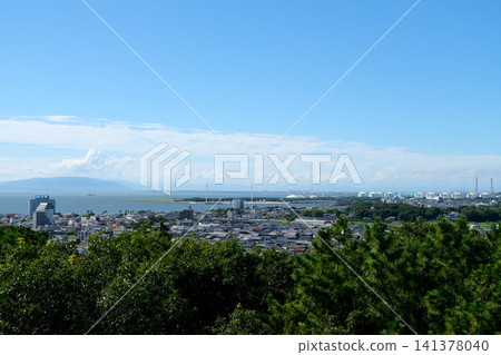 從愛知縣常滑市小野城遺址西北方眺望,第六部分,2025年7月 從愛知縣常滑市小野城遺址西北方眺望,第六部分,2025年7月 141378040