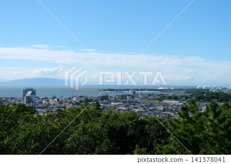 2025年7月,從愛知縣常滑市小野城遺址西北方拍攝的景色 2025年7月,從愛知縣常滑市小野城遺址西北方拍攝的景色 141378041