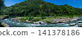 Summer Panorama of Nagatoro Gorge 141378186