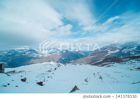 Beautiful scenery of Gornergrat in Switzerland Beautiful scenery of Gornergrat in Switzerland 141378330