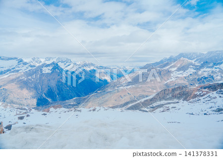 Beautiful scenery of Gornergrat in Switzerland Beautiful scenery of Gornergrat in Switzerland 141378331