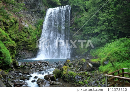 The powerful current of Zengoro Falls The powerful current of Zengoro Falls 141378810