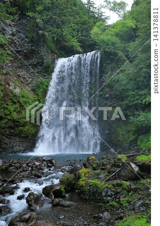 The roar of Zengoro Falls The roar of Zengoro Falls 141378811
