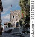 Stone castle museum entrance in old town Marmaris Turkey 141378981