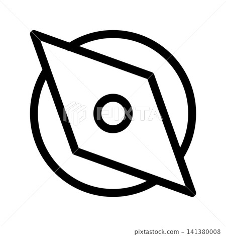 Compass icon design template Compass icon design template 141380008