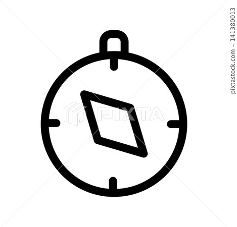 Compass icon design template 141380013