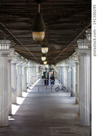 Under the elevated tracks of the Paris Metro (Bir-Hakeim) Under the elevated tracks of the Paris Metro (Bir-Hakeim) 141380295