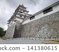 The castle tower seen from the top of the stone wall 141380615