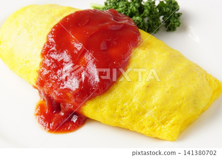 番茄醬煎蛋飯 141380702