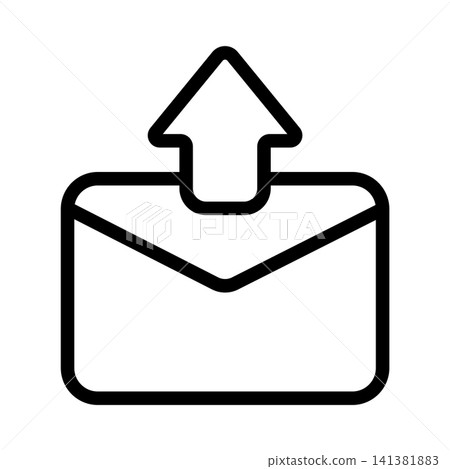 Envelope icon design template Envelope icon design template 141381883