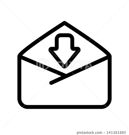 Envelope icon design template Envelope icon design template 141381885