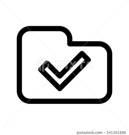 Folder icon design template 141381886
