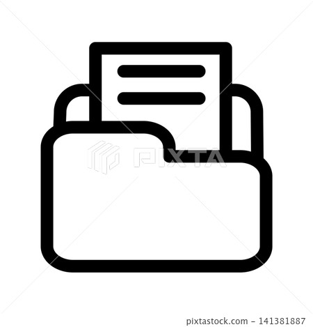 Folder icon design template Folder icon design template 141381887