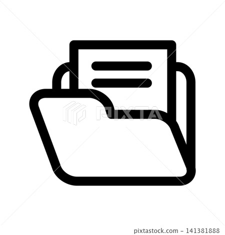 Folder icon design template Folder icon design template 141381888