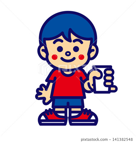 男孩角色圖標 男孩角色圖標 141382548
