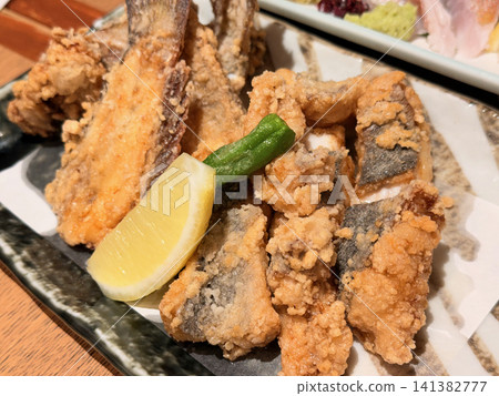Deep-fried sandfish Deep-fried sandfish 141382777