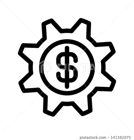 Gear icon design template Gear icon design template 141382875