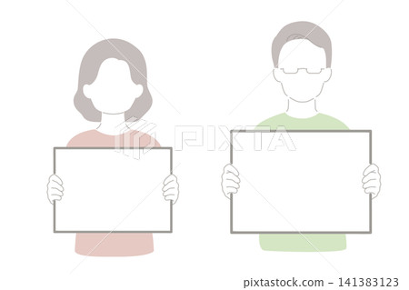 Women's and Men's Whiteboard Set Women's and Men's Whiteboard Set 141383123