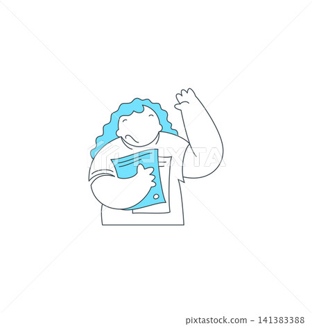 Happy Student With Diploma Vector Illustration For Creative Education And Success Concept Design Happy Student With Diploma Vector Illustration For Creative Education And Success Concept Design 141383388