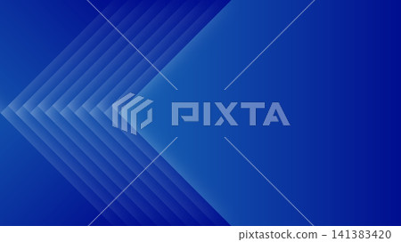 Modern abstract background with vibrant overlapping chevron layers, smooth gradients and copy space Modern abstract background with vibrant overlapping chevron layers, smooth gradients and copy space 141383420