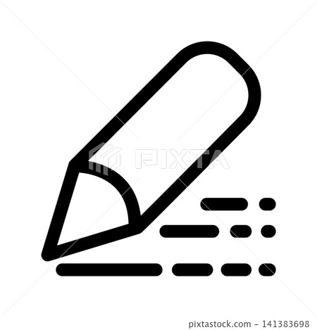 Pencil icon design template 141383698