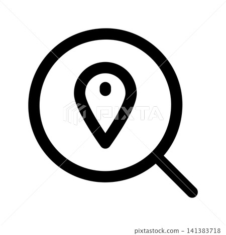 Magnifying icon design template Magnifying icon design template 141383718