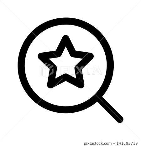 Magnifying icon design template Magnifying icon design template 141383719