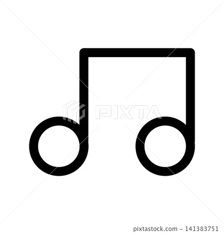 Music icon design template Music icon design template 141383751