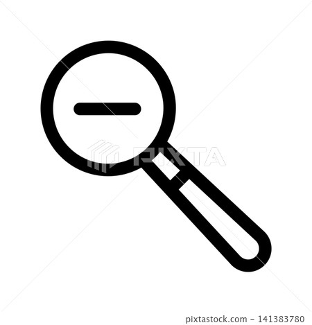Magnifying icon design template Magnifying icon design template 141383780