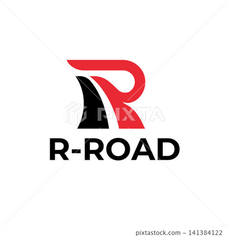 Modern Letter R Road Business Identity Vector Logo Modern Letter R Road Business Identity Vector Logo 141384122