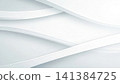 Vivid interlaced ribbons emphasizing sleek modern architectural aesthetic 141384725