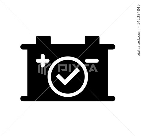 Battery icon design template 141384849
