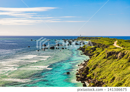 宮古島東平安那崎風景 141386675