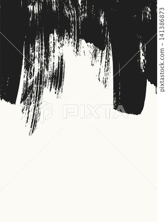 Black and white Grunge Brush Stroke Background Vector Black and white Grunge Brush Stroke Background Vector 141386873