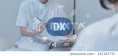 Medical DX and the use of electronic medical records: Image of patient interviews and data management Medical DX and the use of electronic medical records: Image of patient interviews and data management 141387731