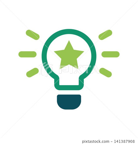 Creative Idea and Innovation Light Bulb Icon Vector Illustration Creative Idea and Innovation Light Bulb Icon Vector Illustration 141387908
