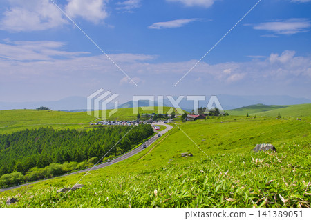 [Nagano Prefecture] Summer at Kirigamine Plateau - View of Kurumayama-kata 141389051