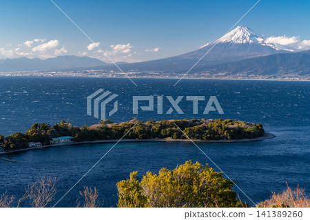 富士山和尾瀨崎的日落（靜岡縣沼津市） 141389260