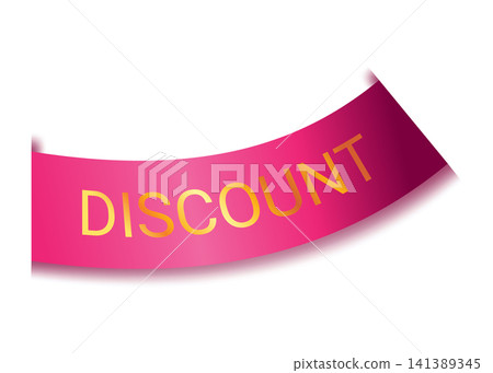 Ribbon sale, price tag vector. Ribbon sale banners isolated. New offers. Ribbon big sale Ribbon sale, price tag vector. Ribbon sale banners isolated. New offers. Ribbon big sale 141389345