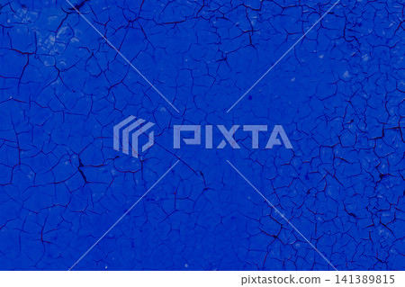 Blue old peeling paint steel cracked texture worn metal background surface weathered iron structure backdrop Blue old peeling paint steel cracked texture worn metal background surface weathered iron structure backdrop 141389815