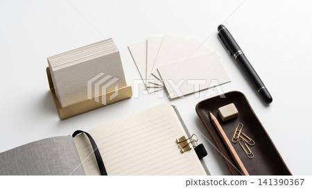 Minimalist professional stationery set with business cards and notebook stationery business minimalist branding workspace notebook professional identity corporate executive template Minimalist professional stationery set with business cards and notebook stationery business minimalist branding workspace notebook professional identity corporate executive template 141390367