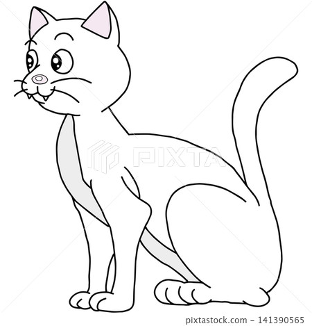 手繪動物插畫☆貓 手繪動物插畫☆貓 141390565